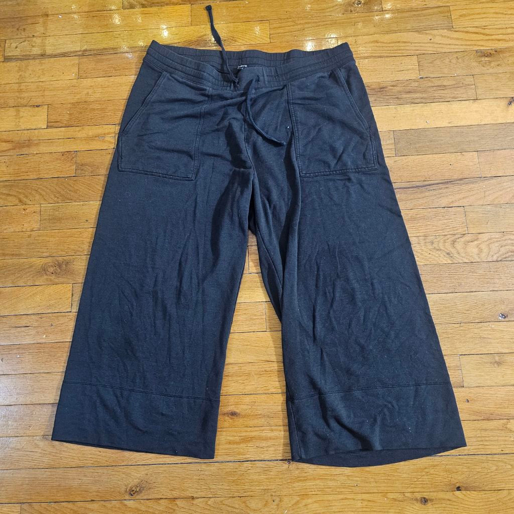 Quince Black Wide Leg Pants XL